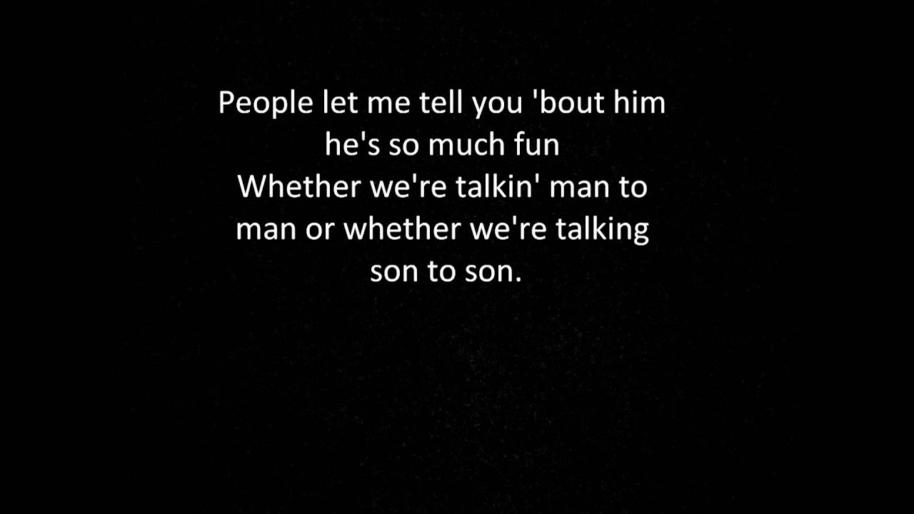 People Let Me Tell Ya Bout My Best Friend Lyrics