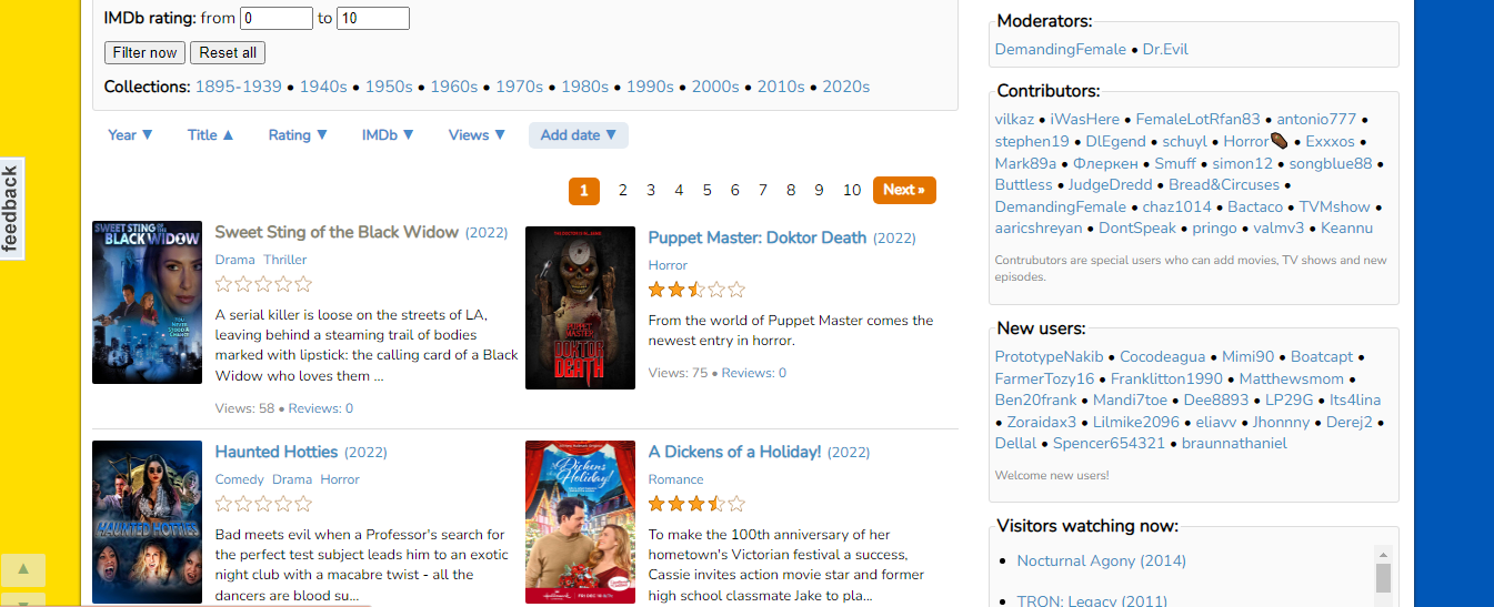 Dosmovies Best Social Movie Network Where Users Post Honest Reviews